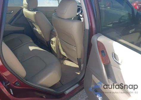 2009 Nissan Murano Le z USA, uszkodzony, nr VIN JN8AZ18W49W102165